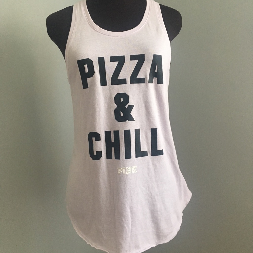 VS pink tank top